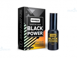 Thuốc xịt chống xuất tinh sớm, kéo dài thời gian quan hệ Bamboo Delay – Black Power của Mỹ, 15ml