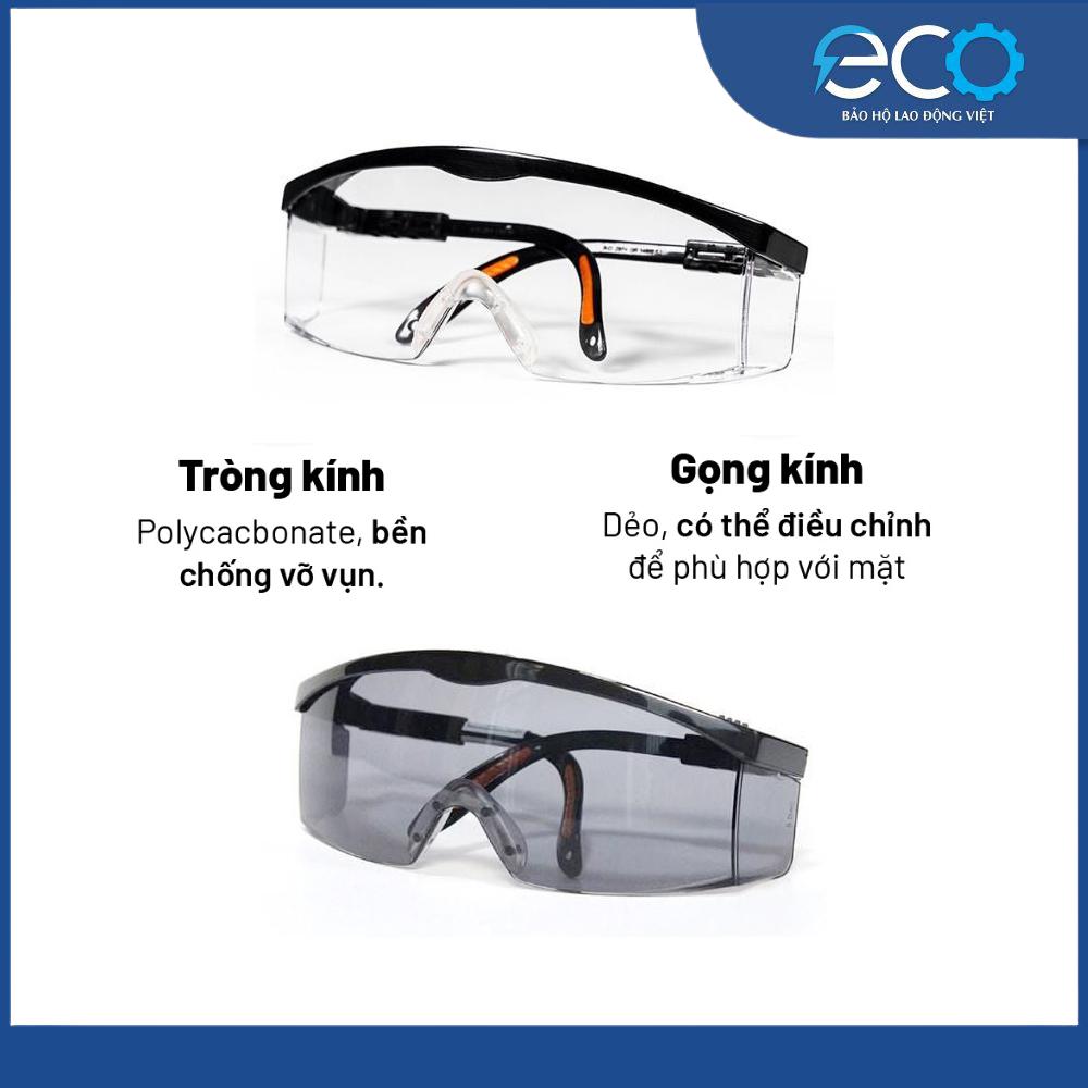 Kính bảo hộ lao động Sperian S200A chống bụi, Chống tia UV hiệu quả thích hợp làm vườn, đi đường