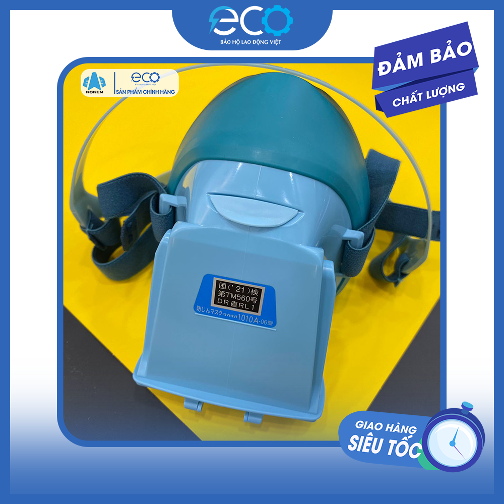 Mặt Nạ Chống Bụi Koken 1010A Nhật Bản Chính Hãng – Lọc Bụi, Bảo Vệ Hô Hấp