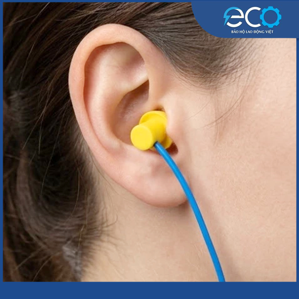 Nút bịt tai 3M 340-4004 chính hãng có dây – Giảm ồn 25dB, bảo vệ thính giác