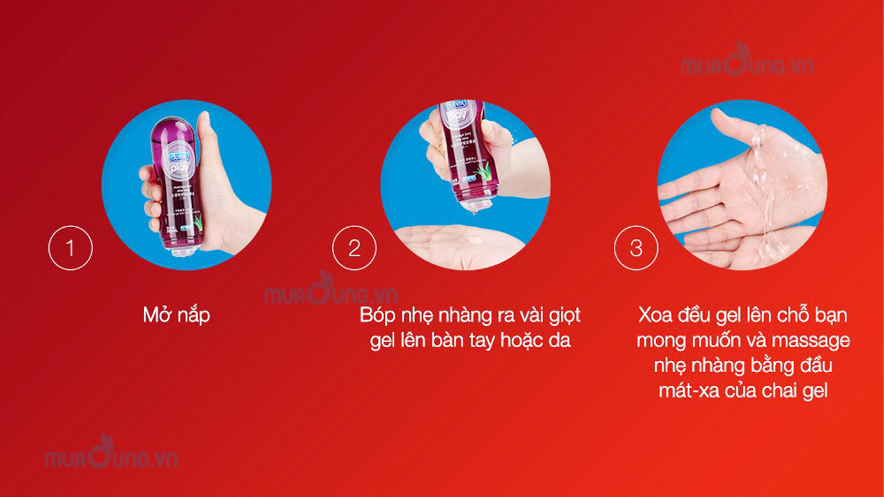 Cách sử dụng gel bôi trơn