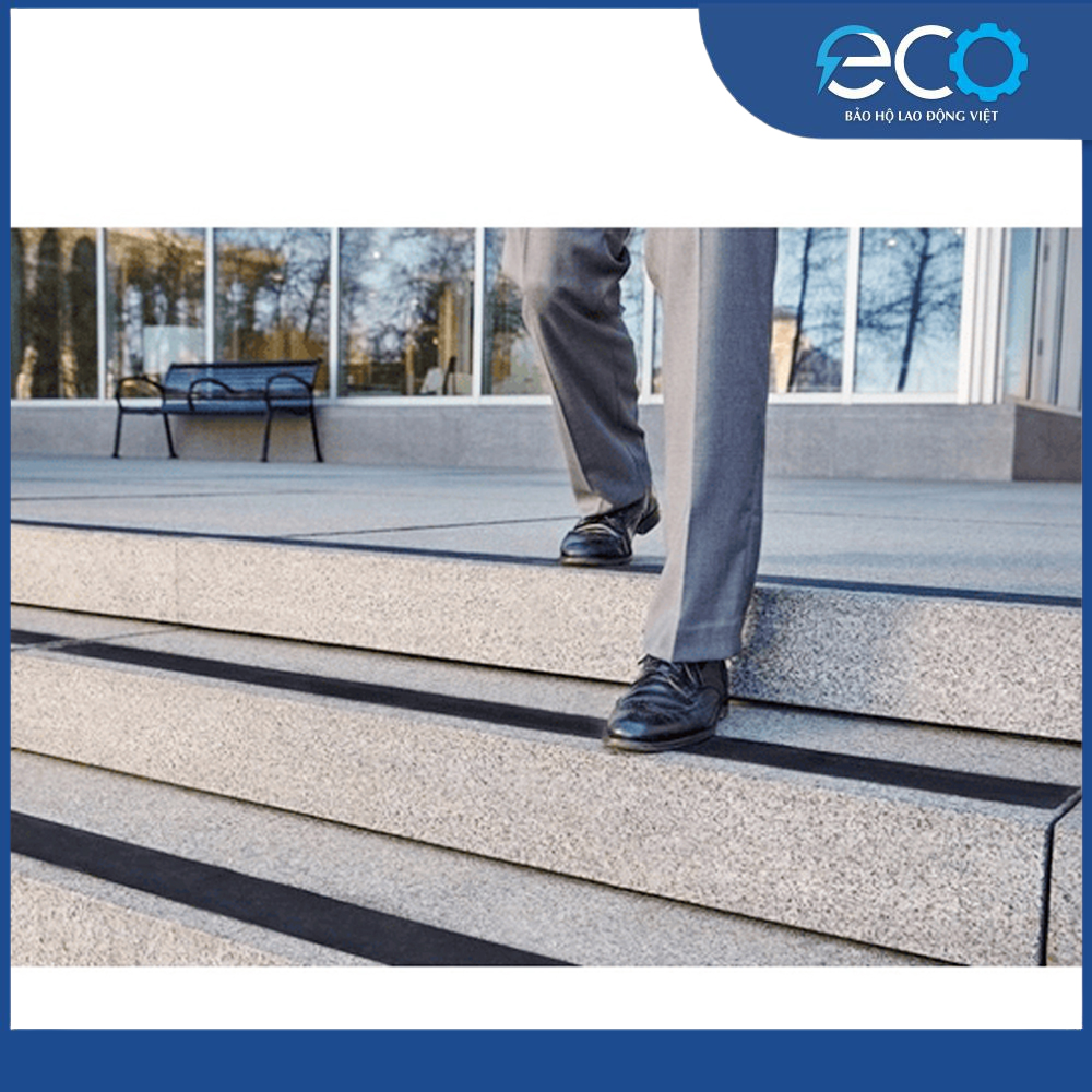 Băng keo chống trơn trượt 3M Safety walk 610 (màu đen) kích thước 3,6,9 mét và nguyên cuộc 18 mét - chống trơn cầu thang, nền sàn, tăng độ nhám, chống té, bề mặt nhám