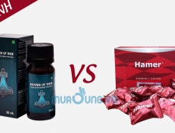 So sánh công dụng và cách sử dụng giọt dưỡng chất Hammer of thor với Kẹo sâm Hamer