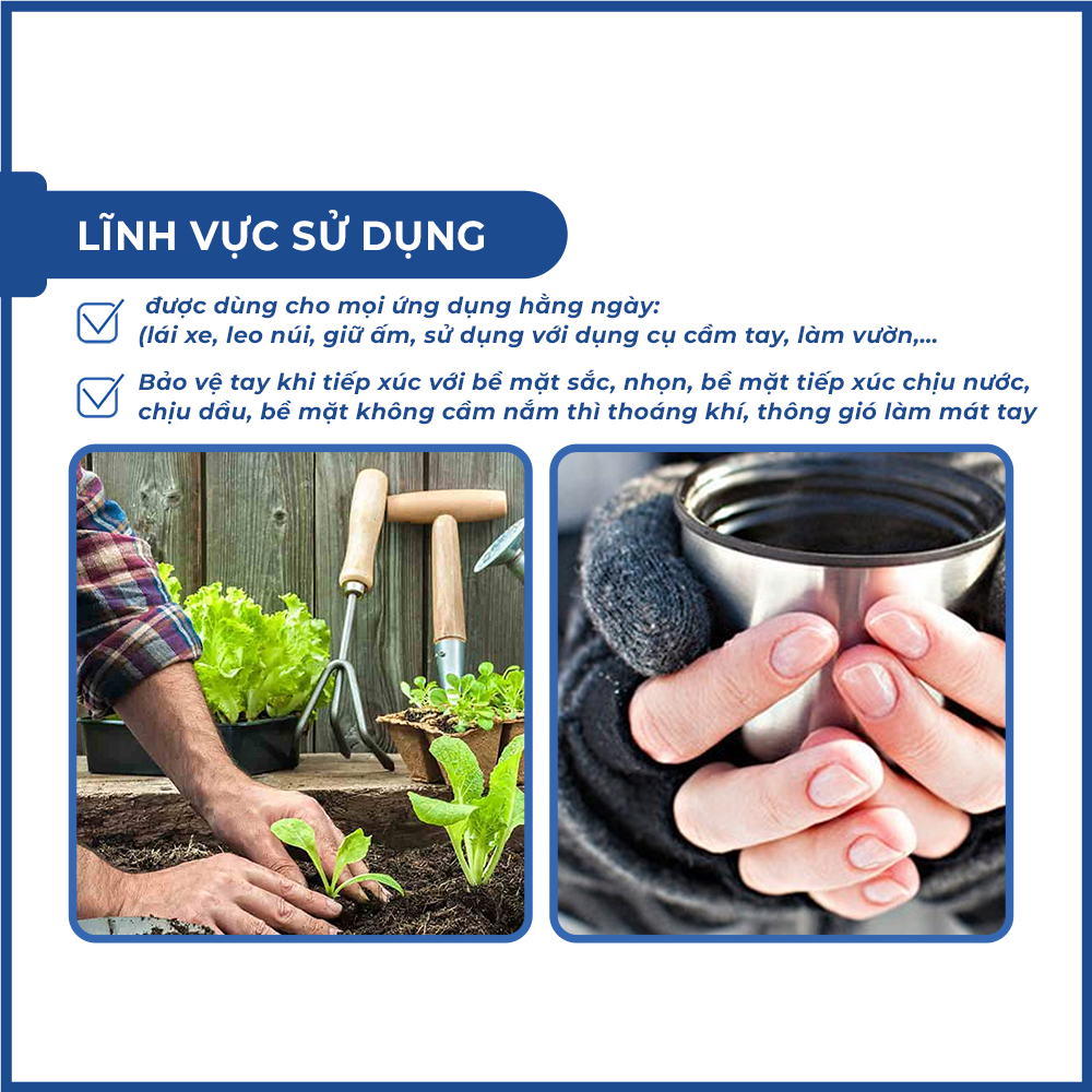 Găng tay đa dụng 3M làm điện, làm vườn, lái xe, đóng gói