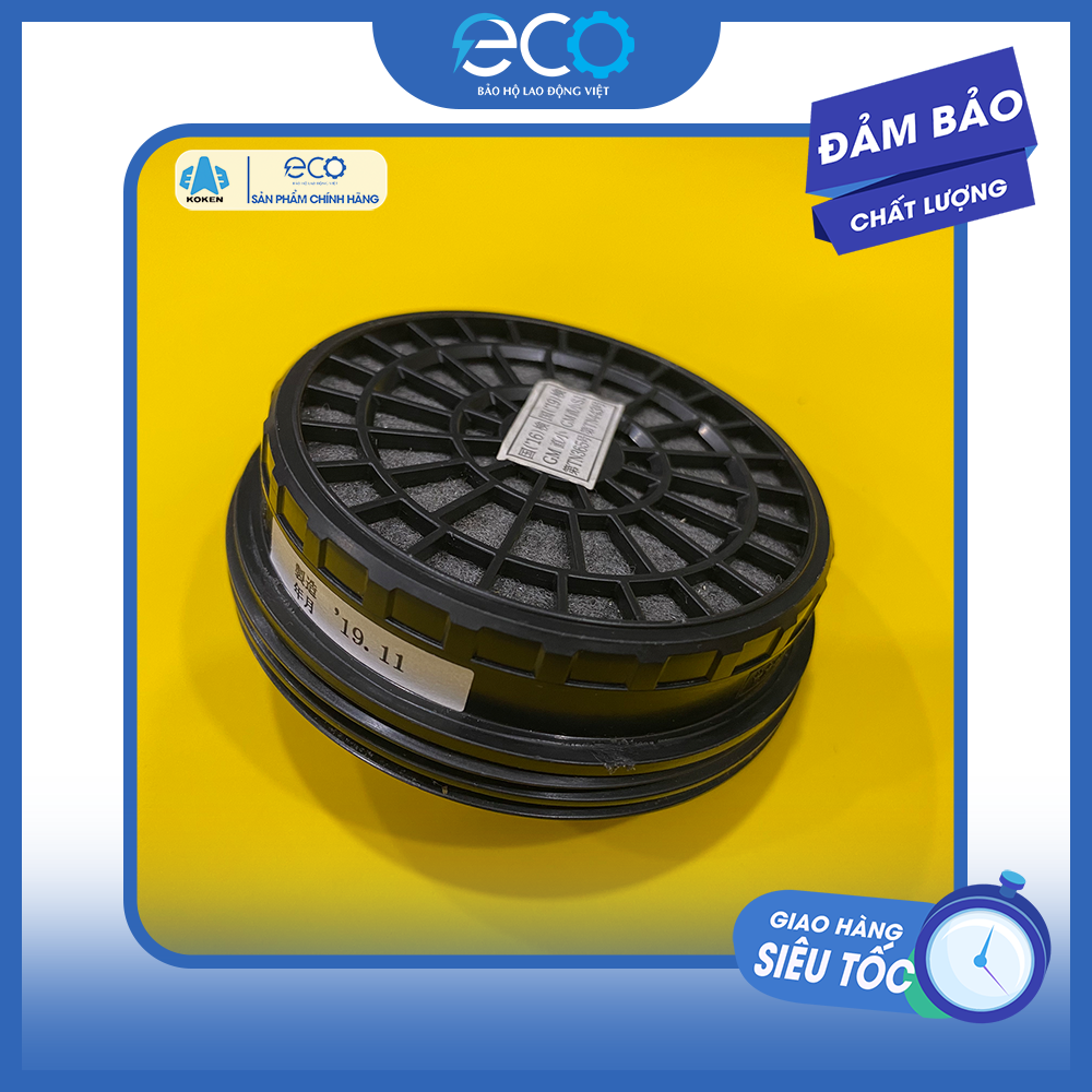 Phin lọc chống hóa chất Koken KGC-10(C) chính hãng