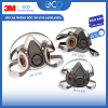 Mặt nạ phòng độc 3M 6100 / 6200 / 6300 chất liệu silicone mềm mại (chưa gồm phin lọc)