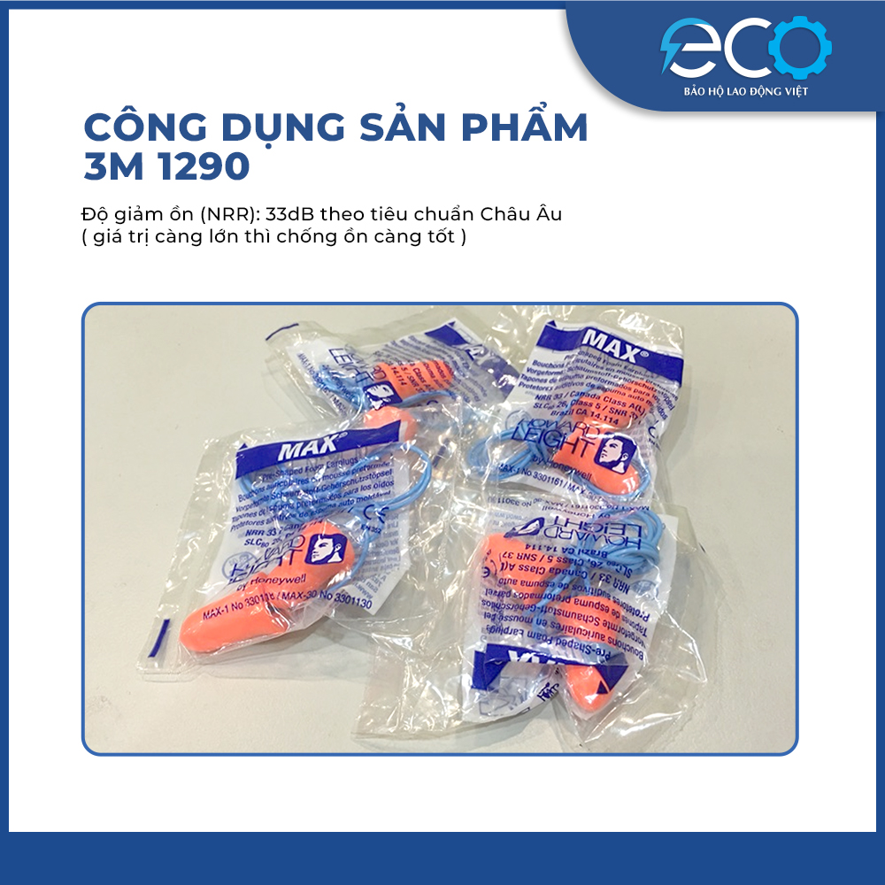 5 cặp nút bịt tai chống ồn Howard Leight Max 30 – Giải pháp bảo vệ thính giác tối ưu