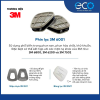 Mặt Nạ phòng độc 3M 6800 Kèm Phin 6001 + 5N11 + 501 – Bộ 7 Món Chính Hãng, Dùng Phun Sơn, Hơi Hóa Chất