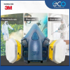 Bộ mặt nạ phòng độc 3M 7501/7502 kèm phin lọc 3M 6003 + Tấm lọc 5N11 và nắp giữ 501 – Lọc hơi hữu cơ, vô cơ