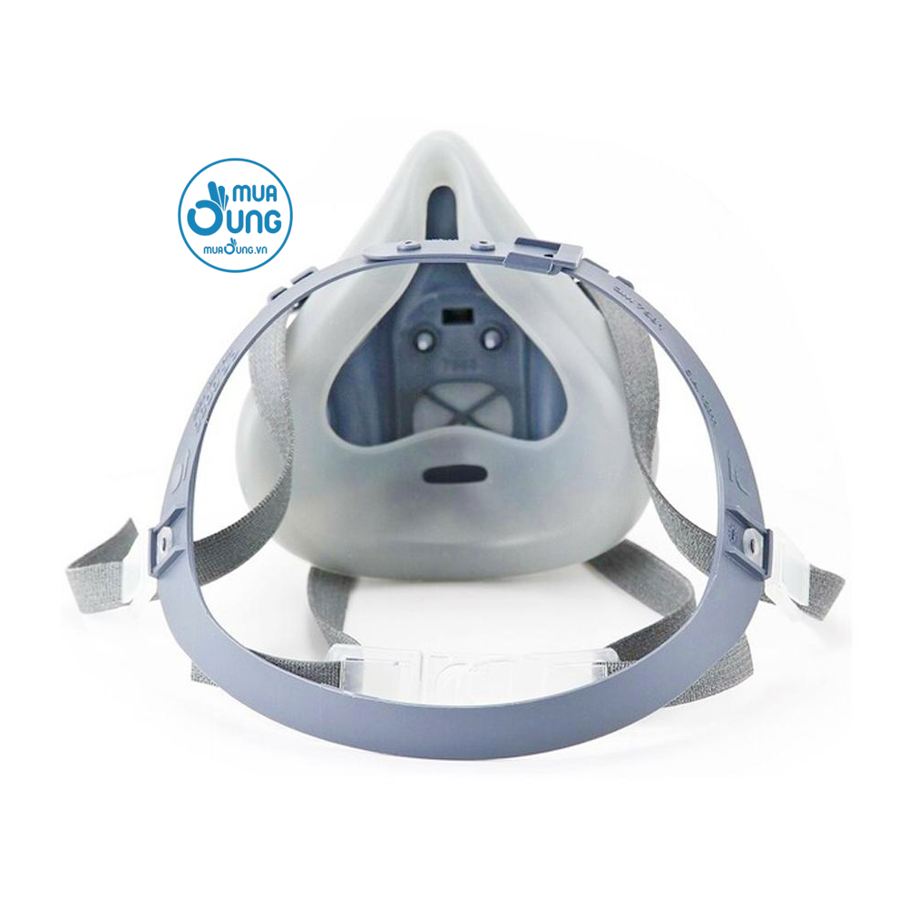 Mặt nạ ph&ograve;ng độc 3M 7501 / 7502 &ndash; (Chưa bao gồm phin lọc) Phun xịt ho&aacute; chất, phun sơn, nghề mộc, trừ s&acirc;u