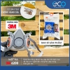 Combo mặt nạ phòng độc 3M 6100/6200/6300 kèm bông lọc 3M 2097 chuyên chuyên lọc khói hàn, lọc bụi mịn pm2.5, chống hơi sơn, vi khuẩn