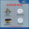 Mặt nạ ph&ograve;ng độc, chống bụi 3M 3100/3200 + Phin lọc 3301K-100 + Tấm lọc bụi 7711 + Nắp đậy 774