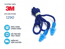 N&uacute;t bịt tai chống ồnn 3M 1290 c&oacute; d&acirc;y ch&iacute;nh h&atilde;ng &ndash; Giảm tiếng ồn, bảo vệ th&iacute;nh gi&aacute;c