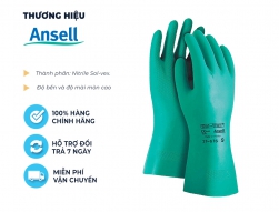 Găng tay chống h&oacute;a chất Ansell 37-676 ch&iacute;nh h&atilde;ng